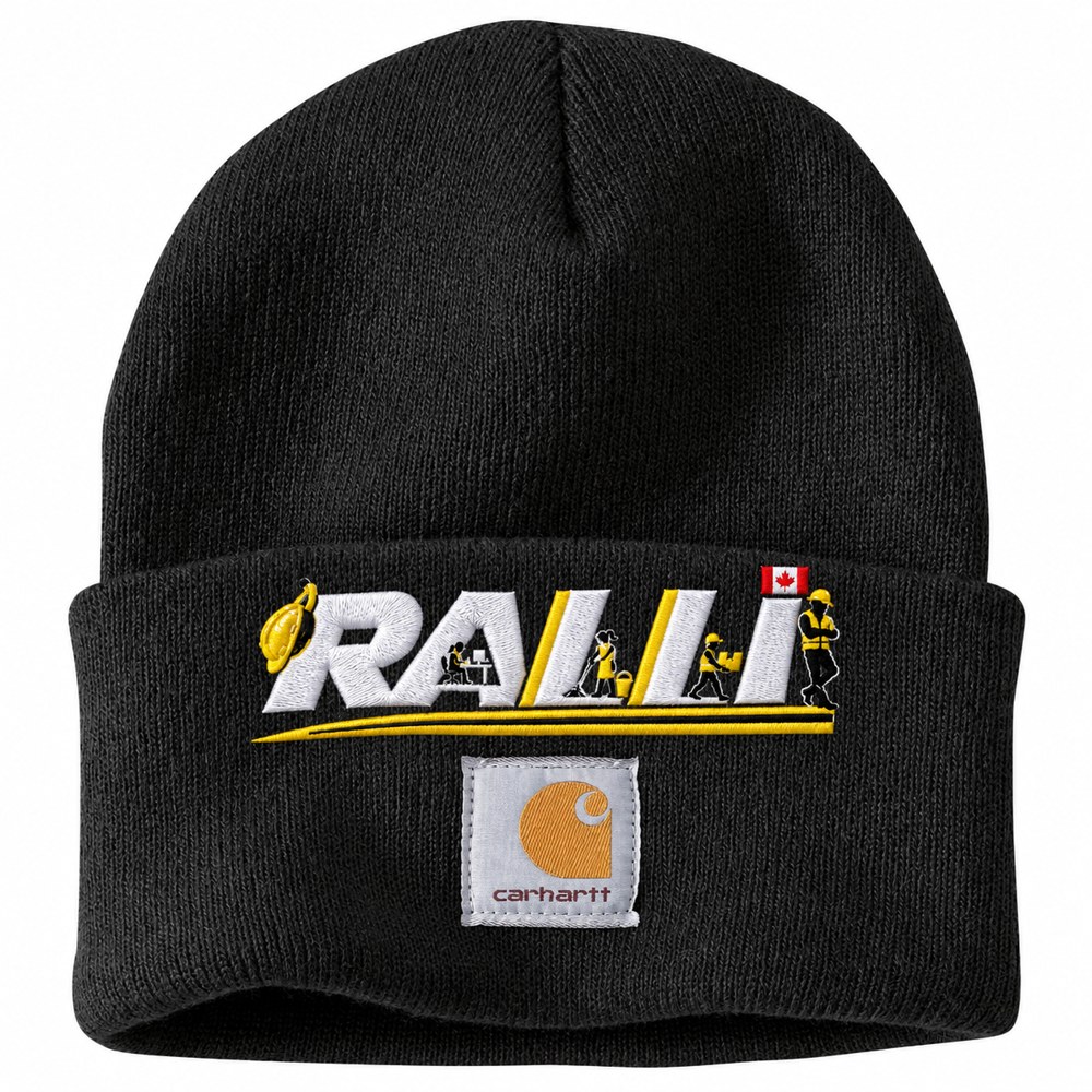 Carhartt Ralli Toque with Ralli logo — customization mockup
